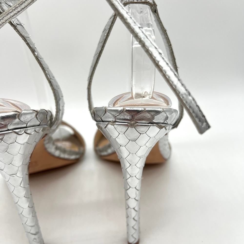 Loeffler Randall Ellie Python Embossed Heels Wome… - image 7